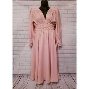 Talbots Rose Vintage Style Dress
